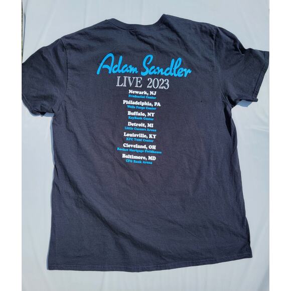 Adam Sandler Tour 2023 T-Shirt Men Size XL Front And Back Graphic - Picture 4 of 5